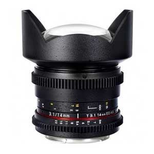 لنز ۱۴ سامیانگ سینمایی | Samyang 14mm Ultra Wide-Angle f/2.8 Lens