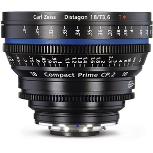 لنز ۱۸ زایس | Zeiss Compact Prime CP.2 18mm/T1.5 Super Speed