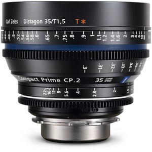 لنز ۳۵ زایس | Zeiss Compact Prime CP.2 35mm/T2.1 Cine Lens - PL