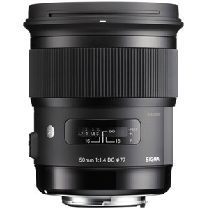 لنز 50mm f1.4 سیگما | Sigma 50mm f/1.4 DG HSM Art Lens