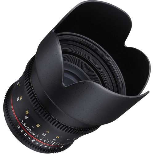 لنز ۵۰ سامیانگ سینمایی | Samyang 50mm T1.5 VDSLR AS UMC Lens