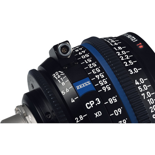 لنز سینمایی زایسZEISS CP.3 XD 85mm T2.1 Compact Prime Lens (PL Mount, Feet)