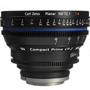 لنز ۵۰ زایس | (Zeiss Compact Prime CP.2 50mm/T2.1 Cine Lens (PL