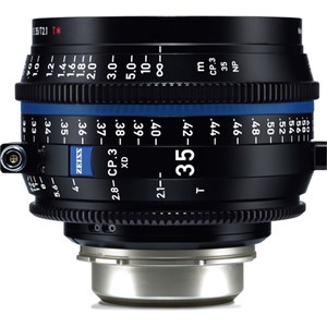لنزسینمایی زایسZEISS CP.3 XD 35mm T2.1 Compact Prime Lens (PL Mount, Feet)